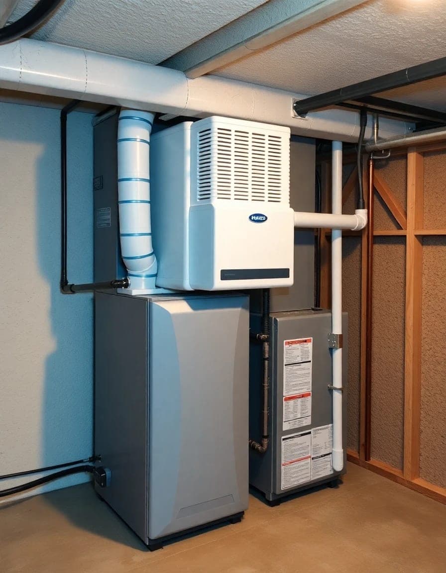 Washington Heating & Air Conditioning work in progress